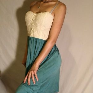 strapless dress